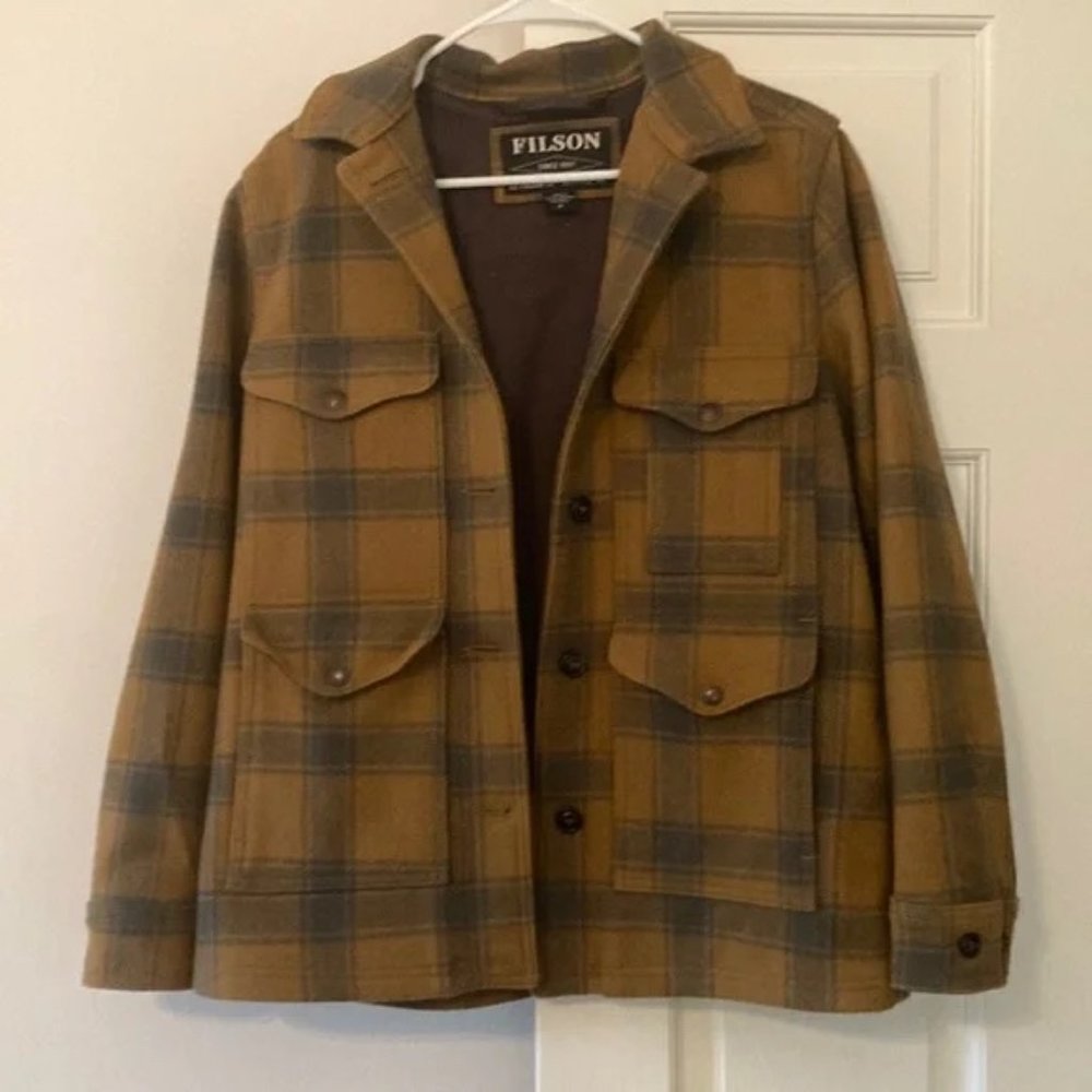 RARE Women's Filson Seattle Cruiser Jacket (Cider Plaid)